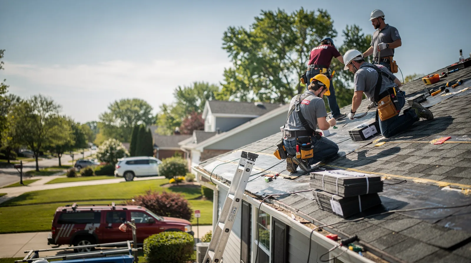 Roof Repair in Mendota, IL around you
